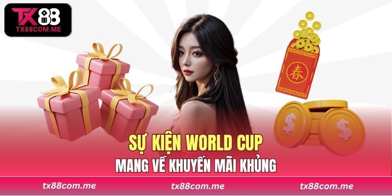 Sự kiện World Cup mang về khuyến mãi khủng tại nền tảng uy tín này